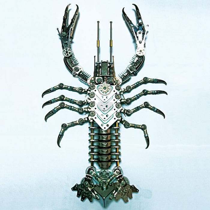 3D Metal Giant Lobster Mutant Marine Fighter Model Kits 830PCS
