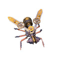 3D Metal Golden Bee Insect Assembly Model Building Kit
