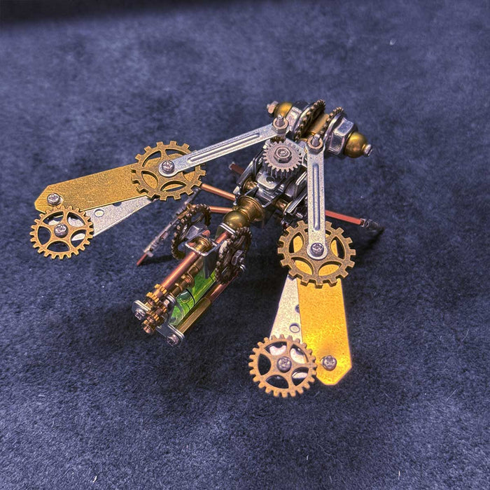 3D Metal Golden Bee Insect Assembly Model Building Kit