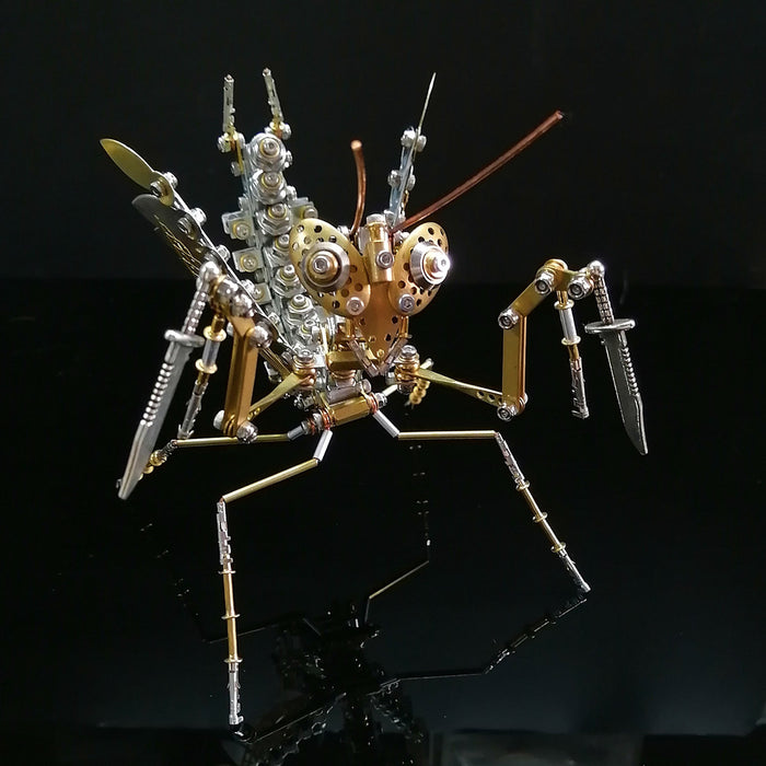 3D Metal Kits DIY Mechanical Mantis Assembly Model 350+PCS