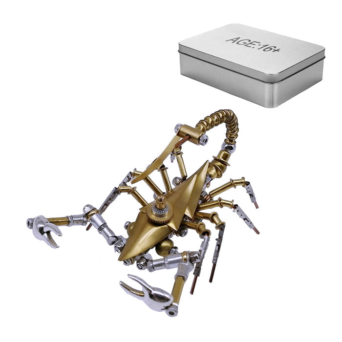 3D Metal Kits Mechanical DIY Scorpion Assembly Model 200+PCS