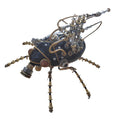 3D Metal Little Beetle Model Handmade Steampunk Crafts Sculpture