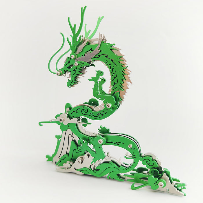 3D Metal Model Assembly DIY Dragon Creative Ornament 90+PCS