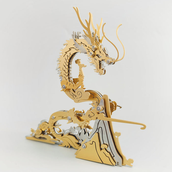 3D Metal Model Assembly DIY Dragon Creative Ornament 90+PCS