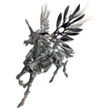 3D Metal Mythical Horse Model Kit DIY Mechanical Assembly Puzzle Creature Sculpture 559PCS