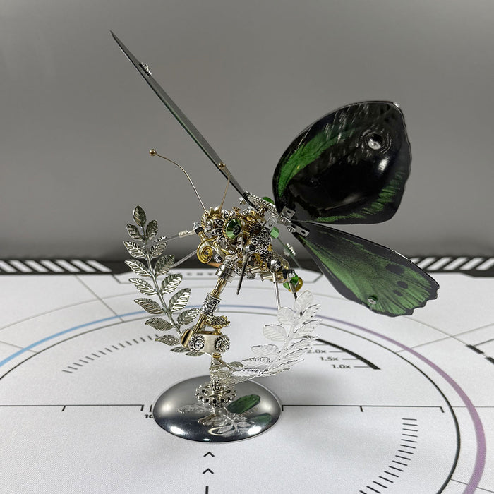 3D Metal Ornithoptera Birdwing Butterfly Steampunk Insect Model Kit