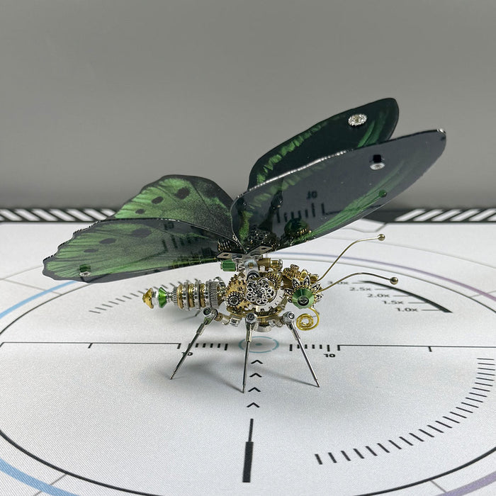 3D Metal Ornithoptera Birdwing Butterfly Steampunk Insect Model Kit