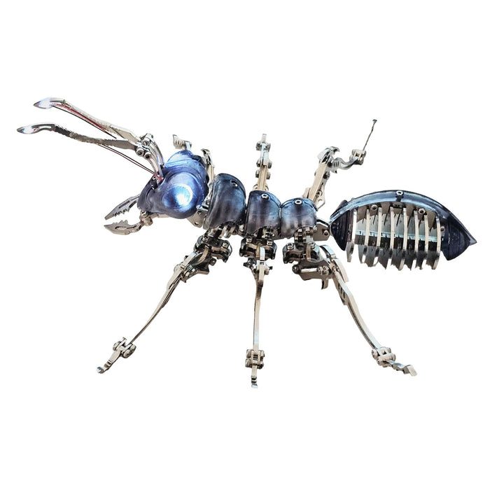3D Metal Puzzle Black Ant Assembly Insect Model Kit (150+PCS)