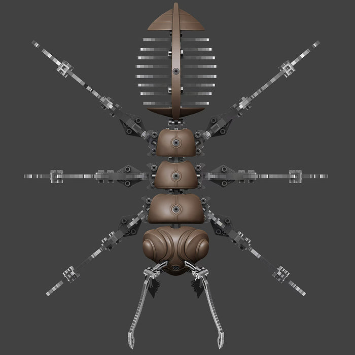 3D Metal Puzzle Black Ant Assembly Insect Model Kit (150+PCS)