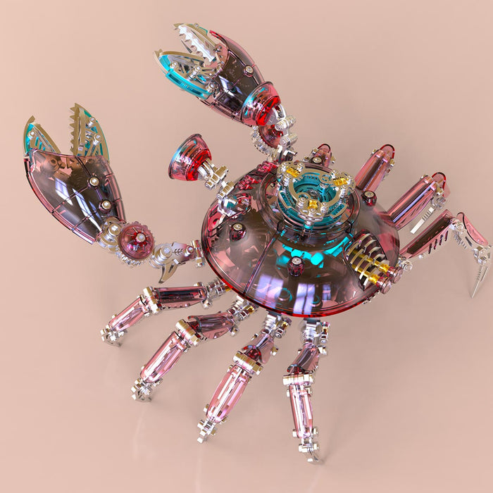 3D Metal Puzzle Cyborg Crab Angelfish Bundle for Adult