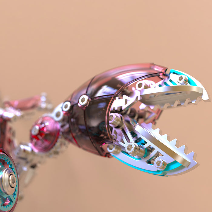 3D Metal Puzzle Cyborg Crab Angelfish Bundle for Adult