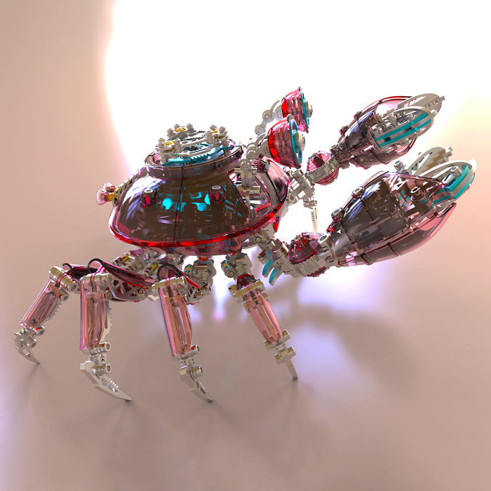 3D Metal Puzzle Cyborg Crab Angelfish Bundle for Adult