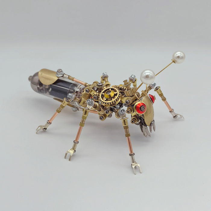 3D Metal Puzzle Female Ant Steampunk Insect DIY Assembly Model 300+PCS