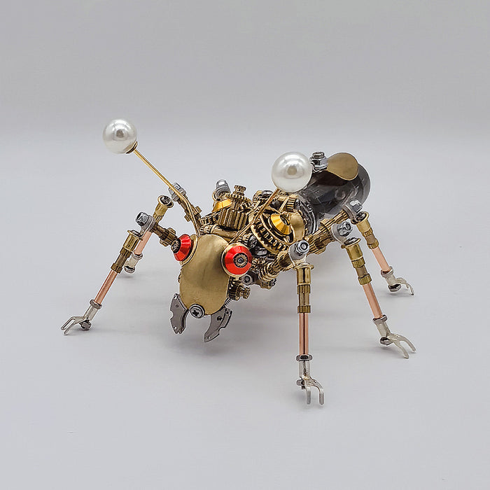 3D Metal Puzzle Female Ant Steampunk Insect DIY Assembly Model 300+PCS