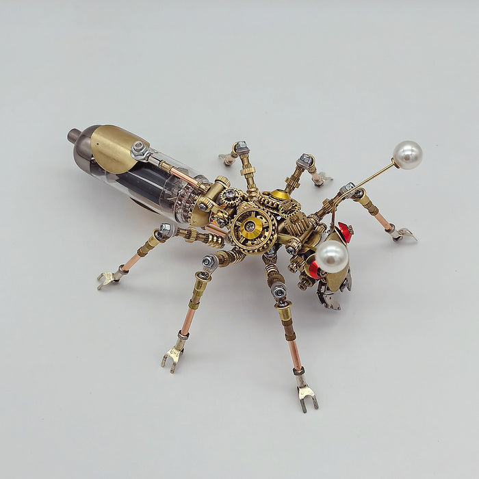 3D Metal Puzzle Female Ant Steampunk Insect DIY Assembly Model 300+PCS