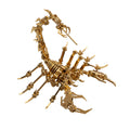 3D Metal Puzzle Goldern Scorpion King DIY Model Kit