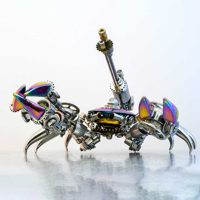 3D Metal Puzzle Mechanical Crab Punk Marine Assembly Model 280+PCS