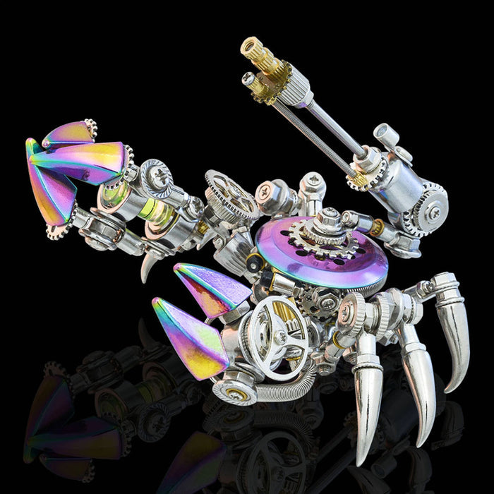 3D Metal Puzzle Mechanical Crab Punk Marine Assembly Model 280+PCS