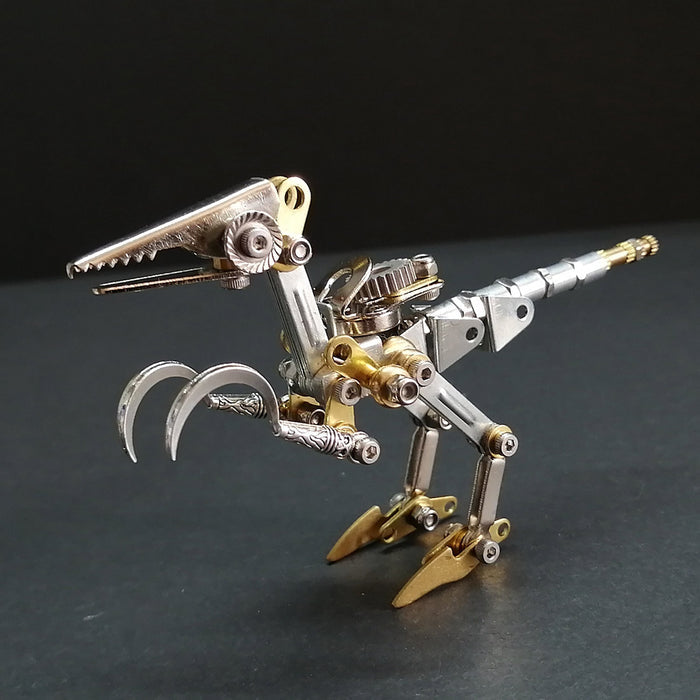 3D Metal Puzzle Therizinosaurus Mechanical Assembly Model 100+PCS