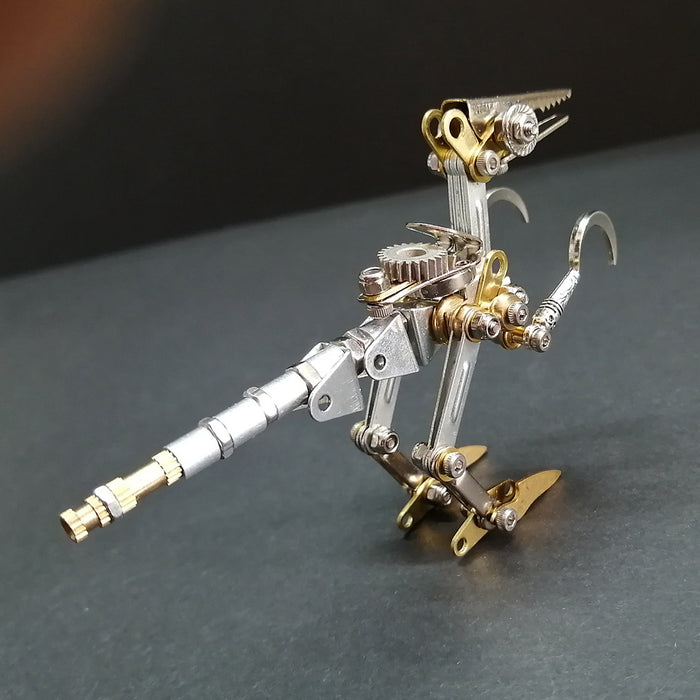 3D Metal Puzzle Therizinosaurus Mechanical Assembly Model 100+PCS