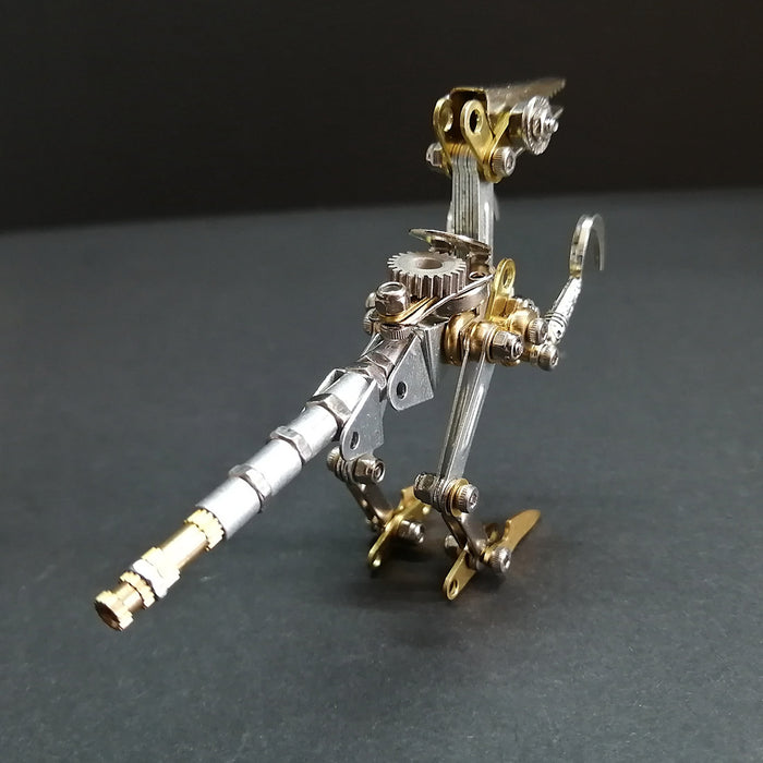 3D Metal Puzzle Therizinosaurus Mechanical Assembly Model 100+PCS