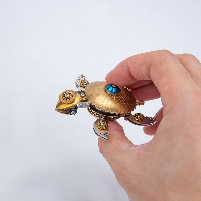 3D Metal Puzzle Turtle Mechanical Model Kids Craft Kit