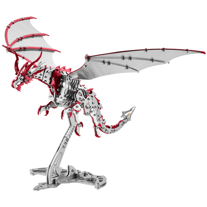 3D Metal Thunder Pterosaur Dragon Mechanical Assembly Model Kit 373PCS