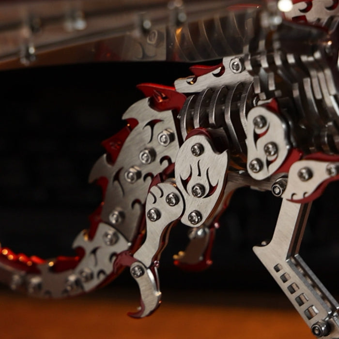 3D Metal Thunder Pterosaur Dragon Mechanical Assembly Model Kit 373PCS
