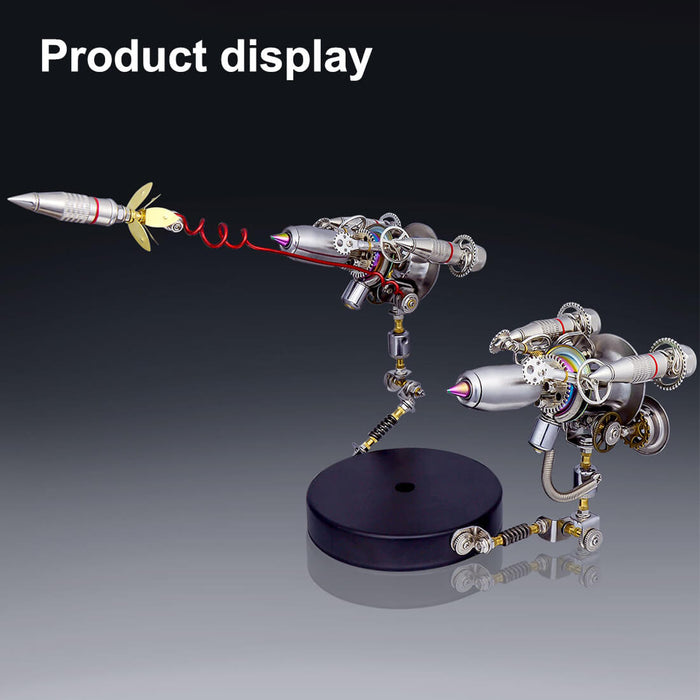 3D Mini Missile Display Base Model for Steampunk Mechanical Rabbit Model