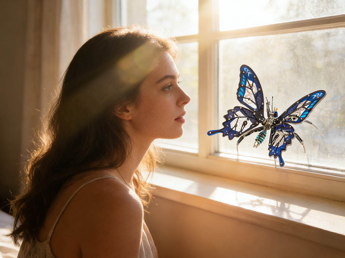 3D Stainless Steel Swallowtail Butterfly Metal Model Kits