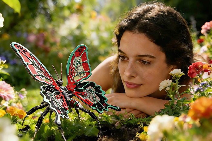 3D Stainless Steel Swallowtail Butterfly Metal Model Kits