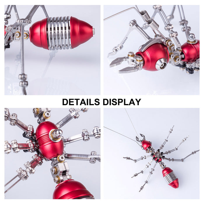 3Pcs Set Metal Worker Ant Team DIY Model Kits Assembly