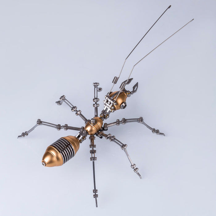 3Pcs Set Metal Worker Ant Team DIY Model Kits Assembly