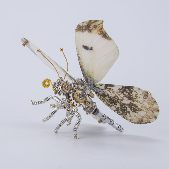 3pcs/ Set Steampunk Red Lacewing Butterfly 3D Metal Model Kits for Her