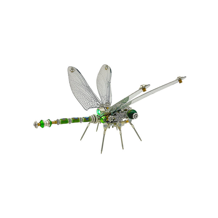 3pcs/set Steampunk Dragonfly 3D Metal Puzzle for Adults