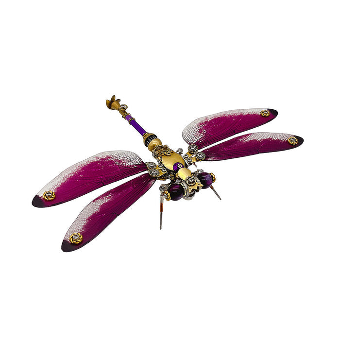 3pcs/set Steampunk Dragonfly 3D Metal Puzzle for Adults