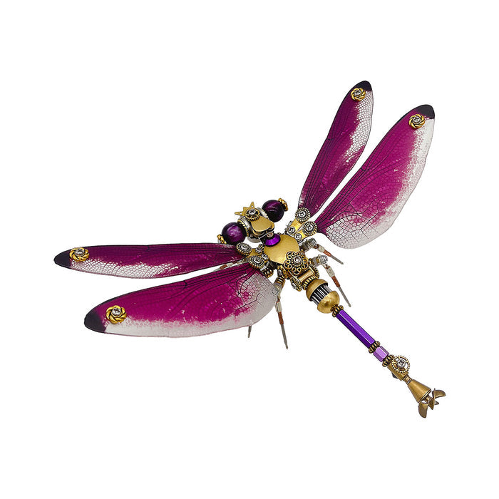 3pcs/set Steampunk Dragonfly 3D Metal Puzzle for Adults