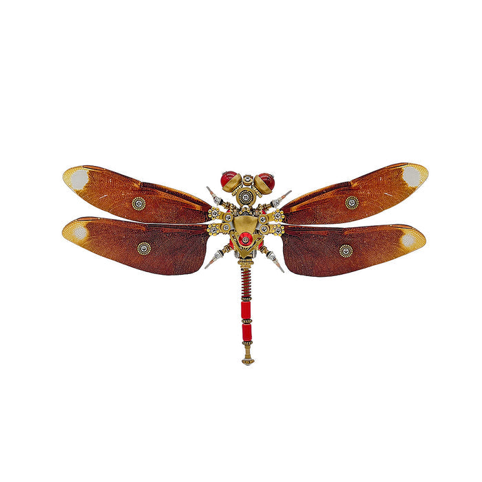 3pcs/set Steampunk mini Dragonfly 3D Metal Puzzle Mystery Box