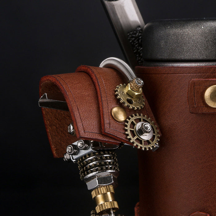 480Pcs+ Steampunk Ancient Soldier Assembly Metal Penholder-Assassin
