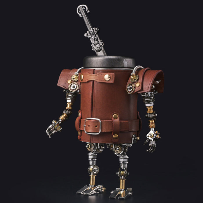 480Pcs+ Steampunk Ancient Soldier Assembly Metal Penholder-Assassin