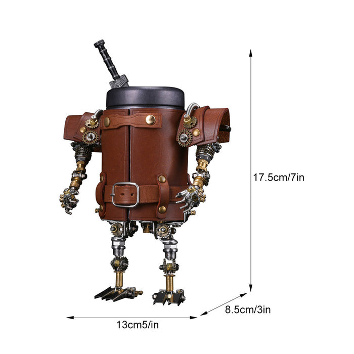 480Pcs+ Steampunk Ancient Soldier Assembly Metal Penholder-Assassin