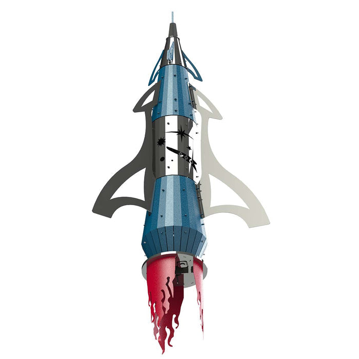 49PCS DIY Metal Puzzle Rocket Model  Assembly Kits
