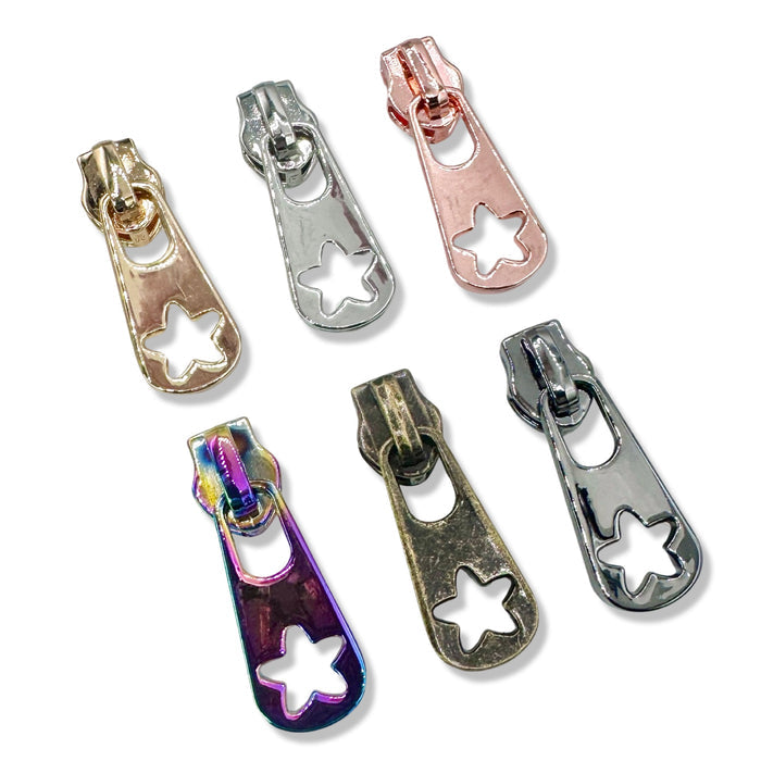#5 Bubble Star Tab | Zipper Pull - Pack of 5