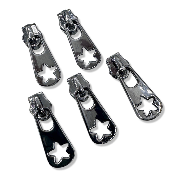 #5 Bubble Star Tab | Zipper Pull - Pack of 5