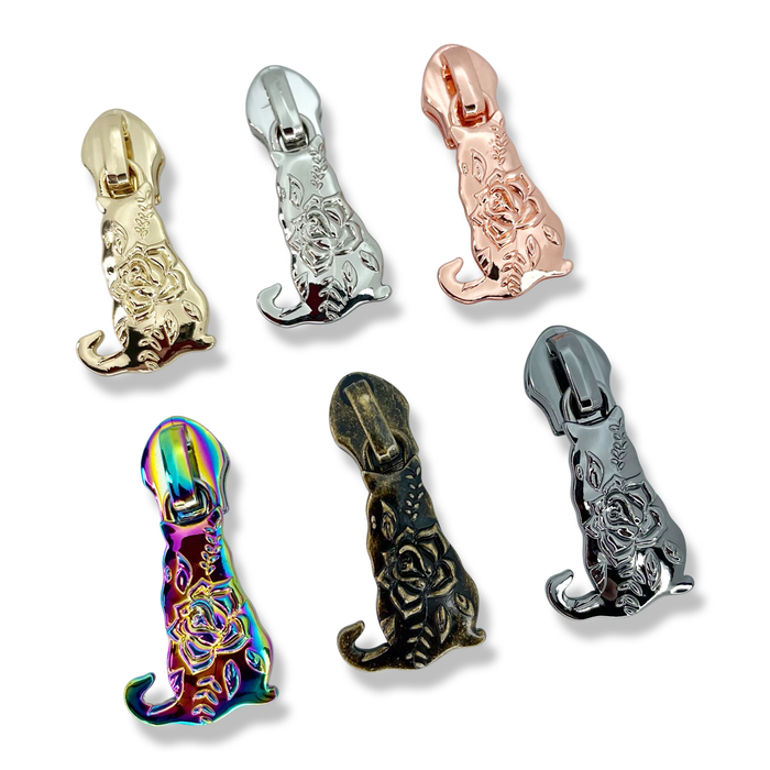 #5 Cat | Zipper Pull - Pack of 5