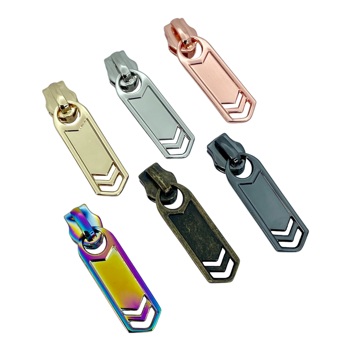 #5 Chevron | Zipper Pull - Pack of 5