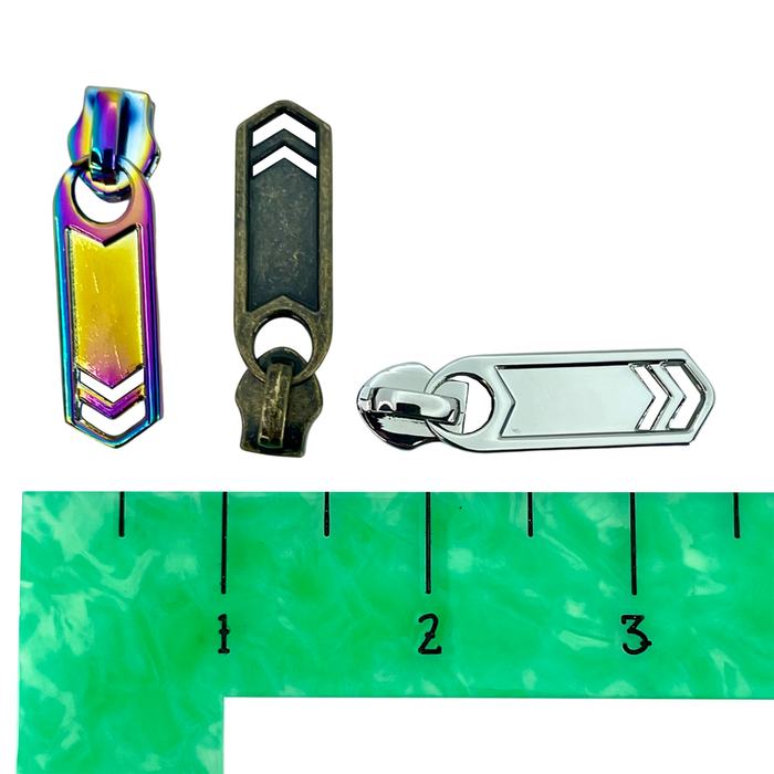 #5 Chevron | Zipper Pull - Pack of 5