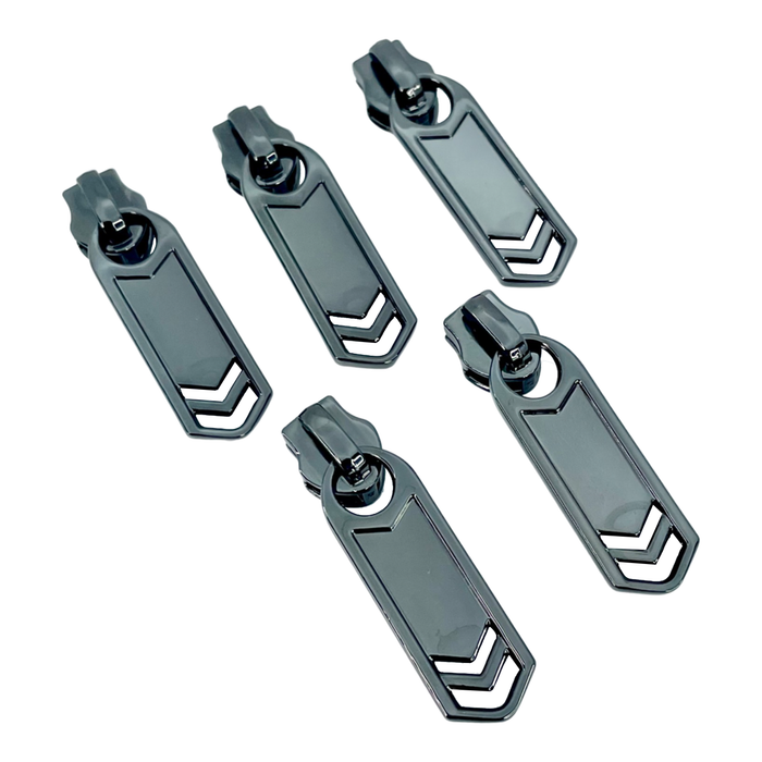 #5 Chevron | Zipper Pull - Pack of 5