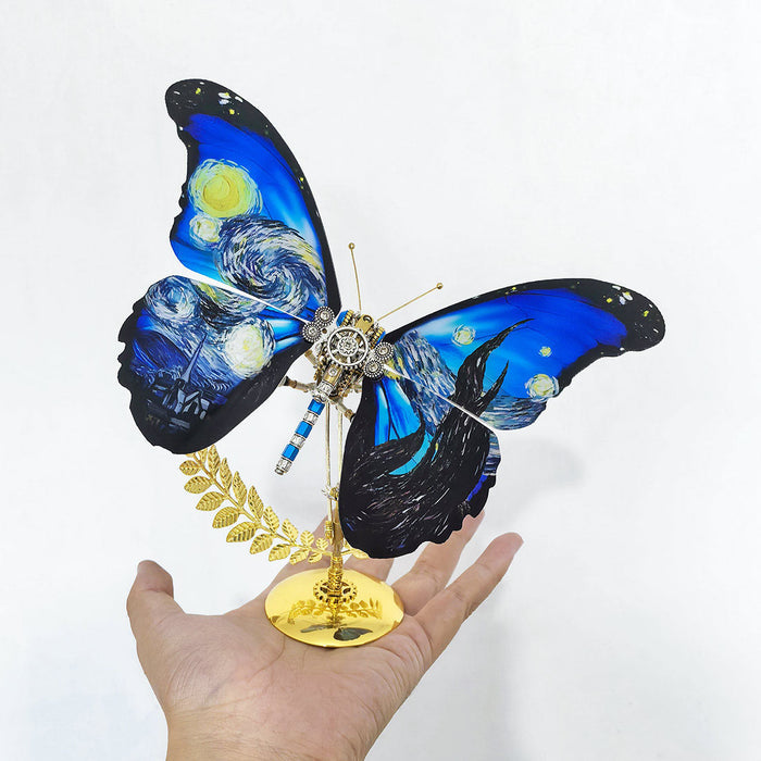 5 Days Of Advent Calendar Steampunk Butterfly Metal Model Building Kits