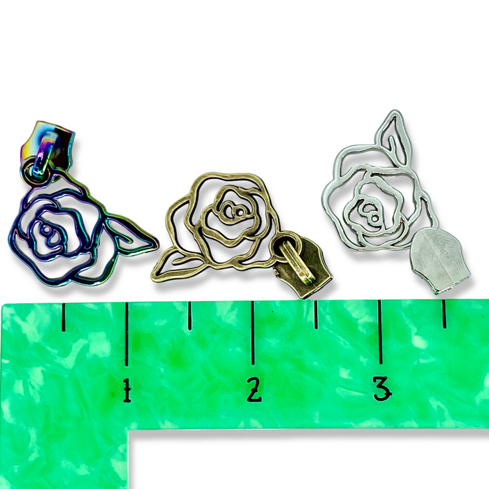 #5 Flower | Zipper Pull - Pack of 5